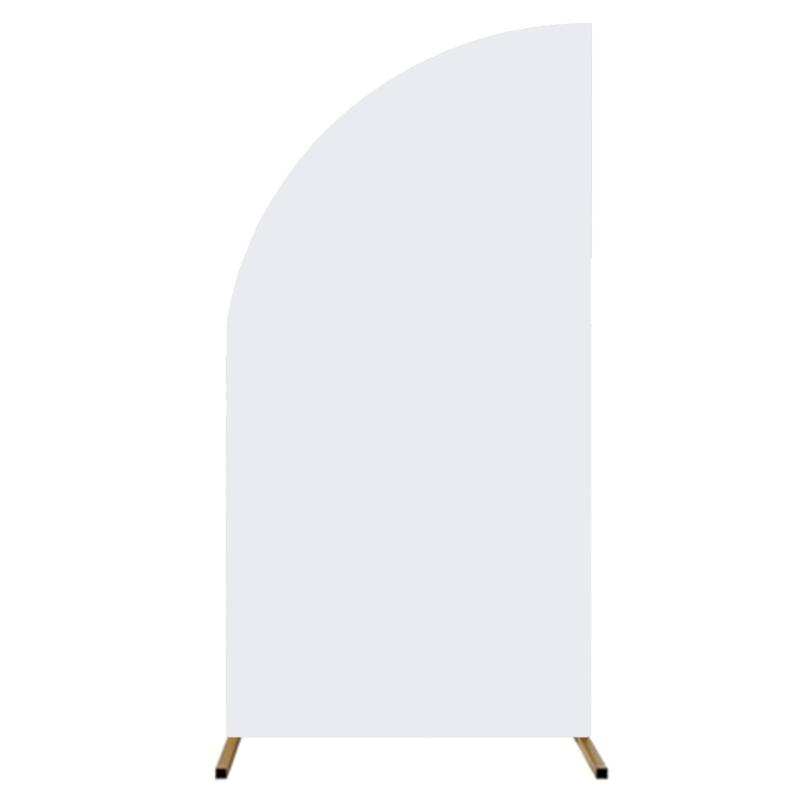 Stretch Stoff Bogenhülle für Hochzeiten und Bankette Doppelseitiger Hintergrundstoff Geburtstagsfeier Dekoration