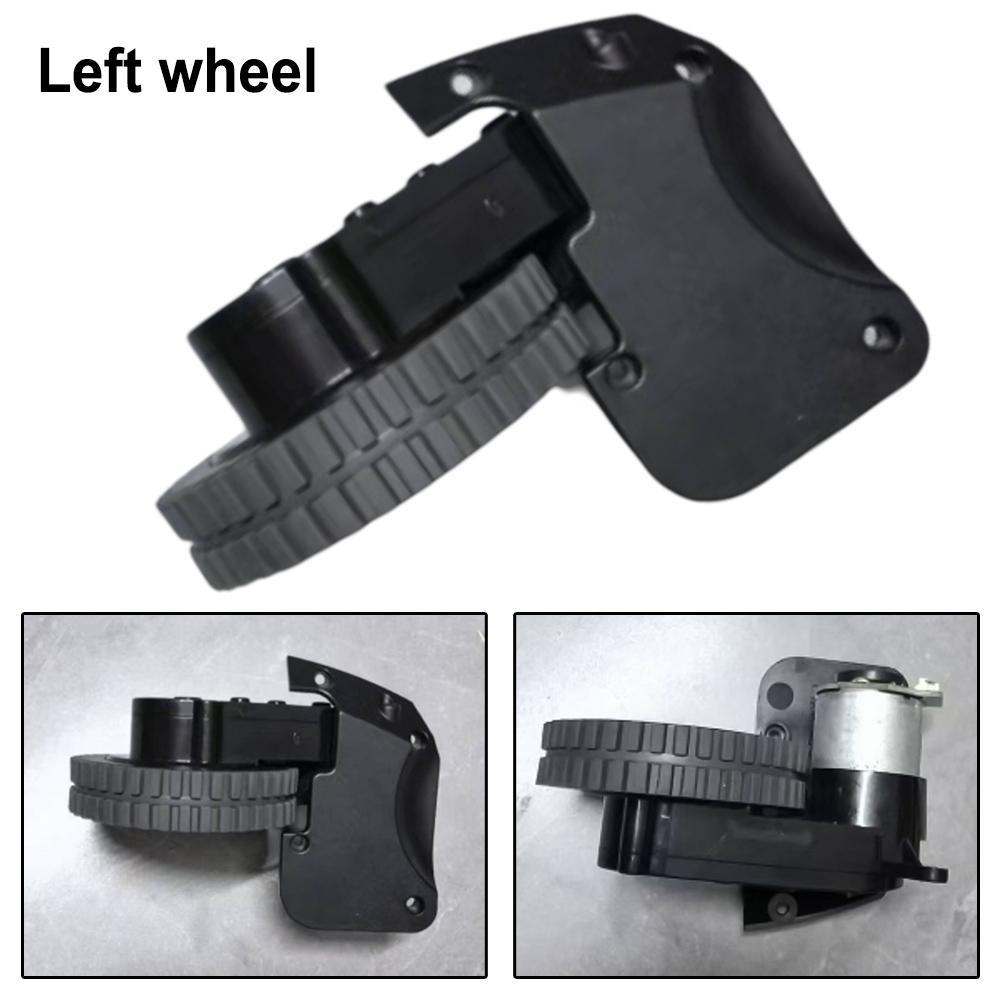 For R550 R500+ R600 R650 R750 D400 Left Drive Wheel Robot Vacuum Cleaner Replacement Part Black Plastic Accessory