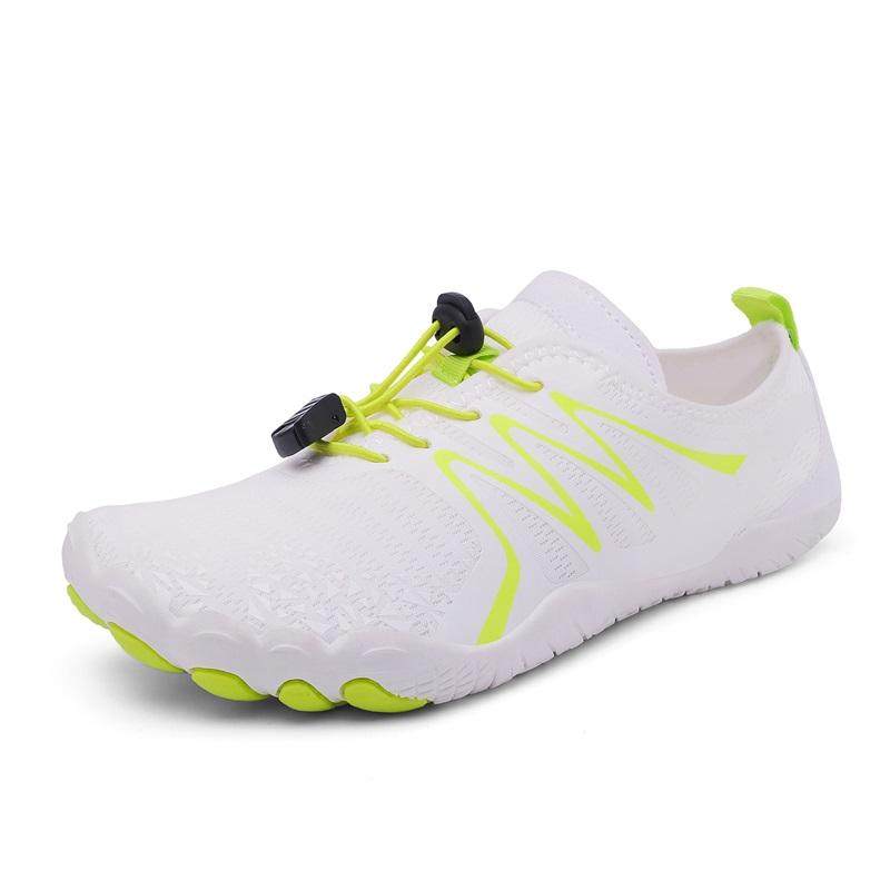 

Quick-Dry Men Water Wading Shoes Unisex Beach Shoes Couple River Sea Aqua Diving Lightweight Barefoot Surfing Upstream Sneakers 36 білий