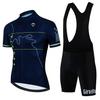 Cycling Jersey Set New Cycling Suit Short Sleeve Suit Men's Mountain Bike Pants