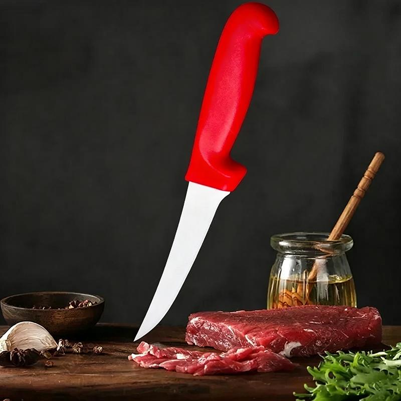 1pcs Stainless Steel Multi-Purpose Kitchen Knife for Meat Skinning Boning Slicing Fish Fruit Carving Professional Tool