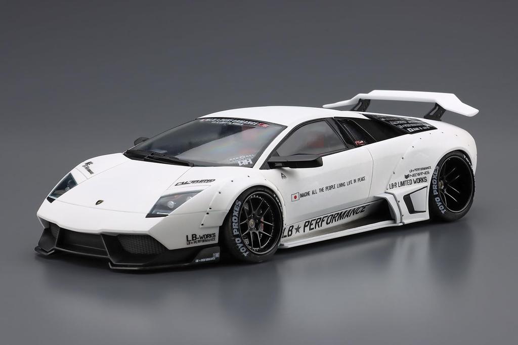 Aoshima Bunka Kyozai Liberty Walk LB Works Lamborghini Murcielago Plastic Model Kit Co., Ltd. (AOSHIMA) 1/24 Ver.1