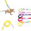 150cm Reptiles Traction Rope Flexible Reptiles Rabbits Lizard Traction Rope Leash with Beads Buckle for Walking Supplies
