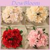Artificial Dahlia Wedding Decor Flowers With Silk Material For Home And Event Use