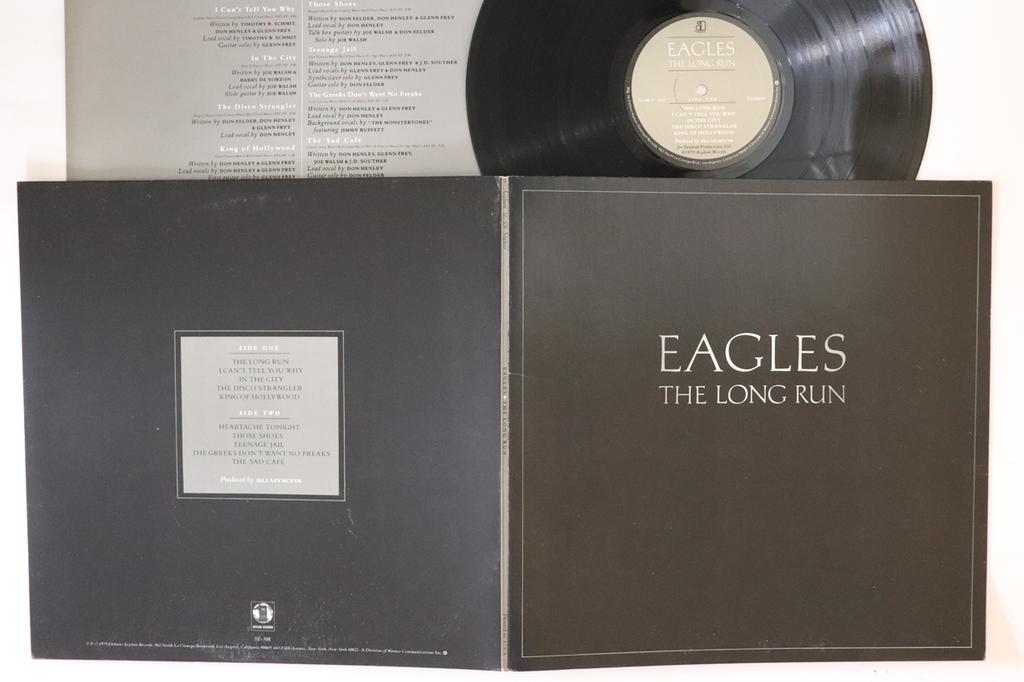 LP Record EAGLES - Long Run 5E508 ASYLUM 1979 US Rock Used
