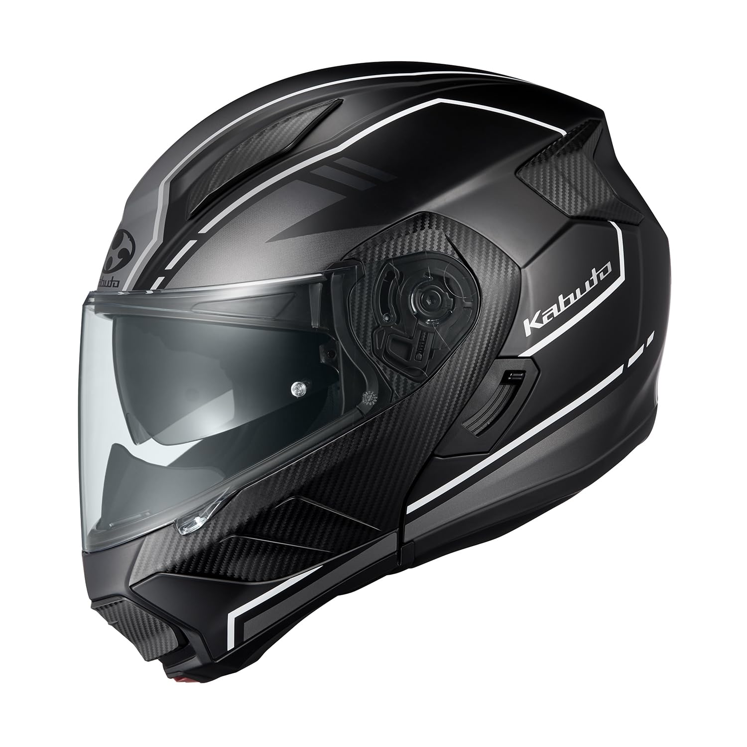 

OGK KABUTO Bike Helmet System RYUKI BEAM Flat Black Gray (Size M)