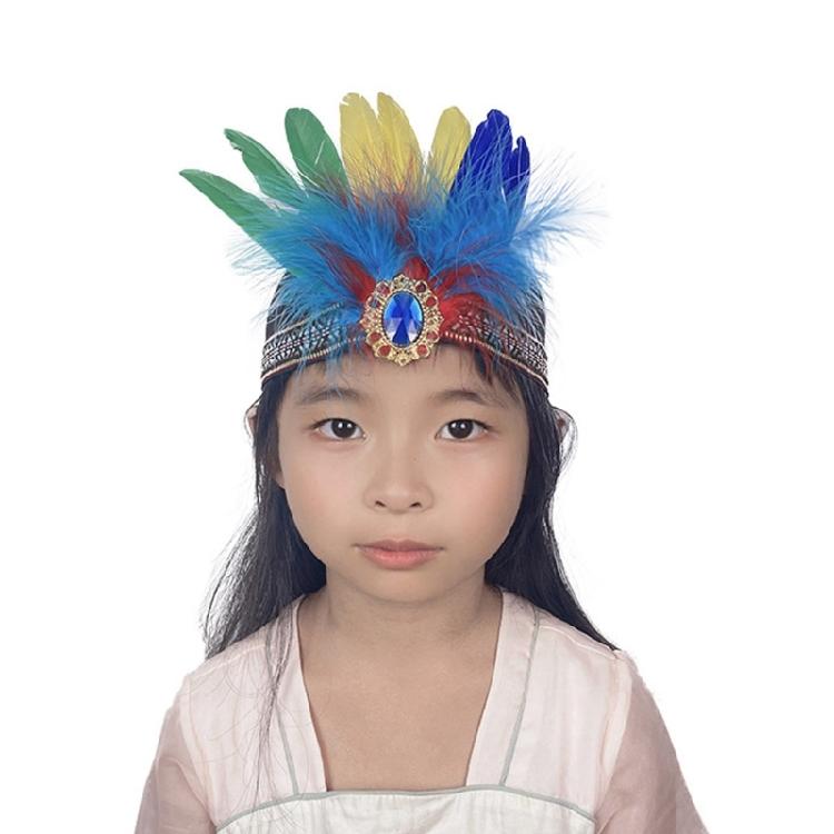 Feather Hairband Offering Comfort And Style Fashion Hairband For Bohemian Enthusiasts Attending Festivals Or Casual