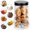 Glass jug with lid 2.2 l