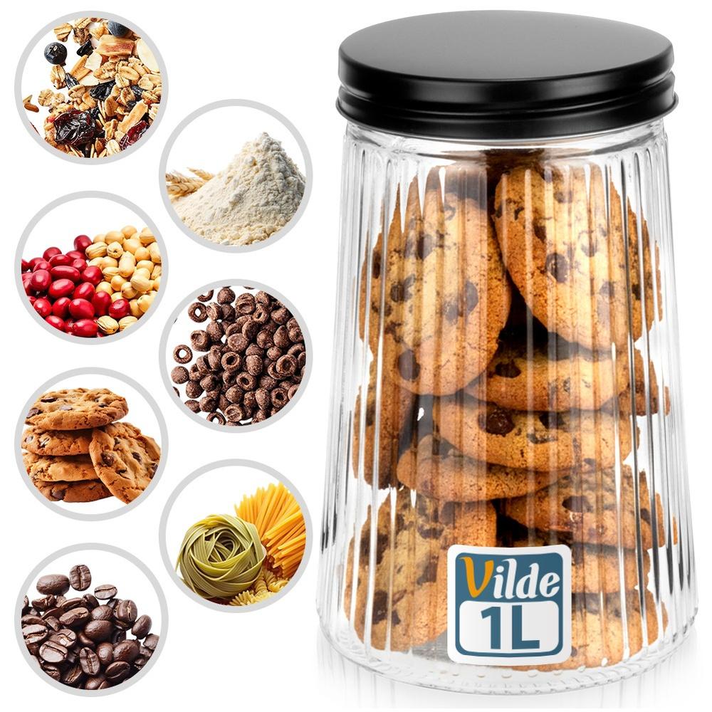 Glass jug with lid 2.2 l