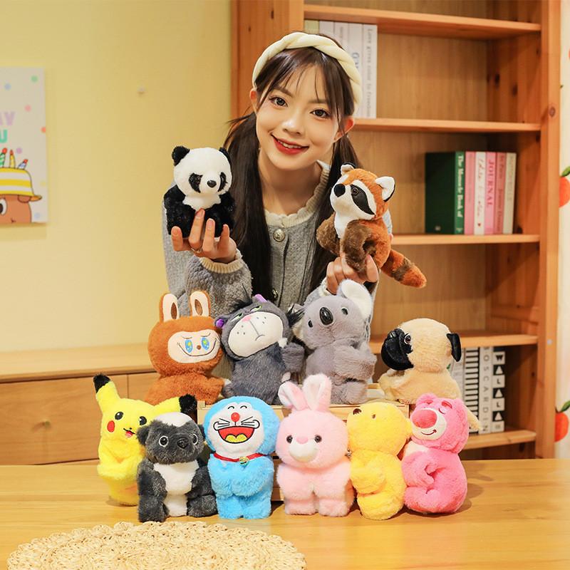 Capybara Plush Sweet Wristband Toy Adorable Stuffed Animal Figure With Filling Soft