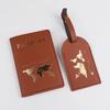 Unisex Passport Cover Wallet Holder PU Leather Card Holder Passport Case Travel Essentials for Women Men Family Vacation
