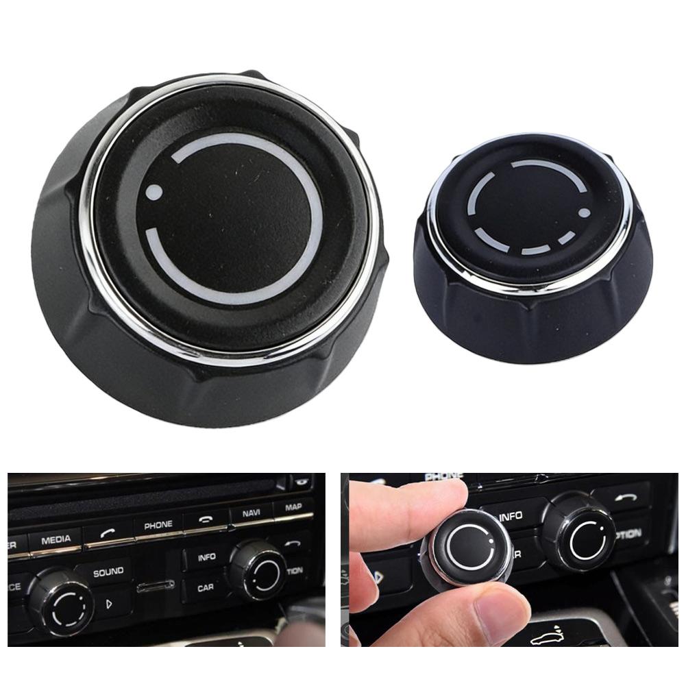 Black Car Volume Knob OEM 97064292901 OEM 97064293001 Precision Fit Volume Adjustment Easy Installation For Porsche for 911 991