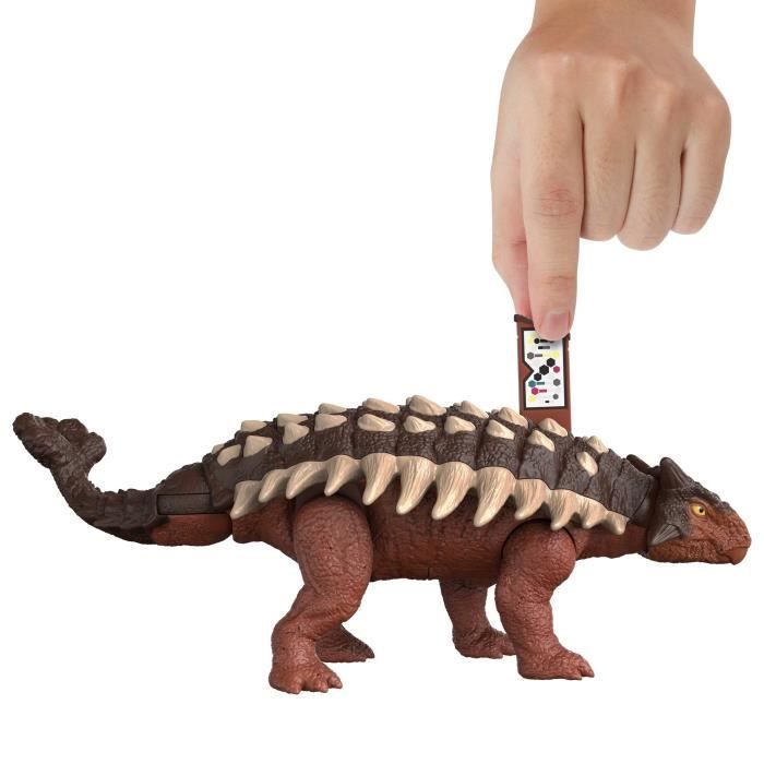 Figurine Ankylosaurus Sonore Jurassic World - MATTEL - Dès 4 ans - Multicolore