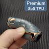 Volkswagen Schlüsselanhänger-Abdeckung, hochwertiger weicher TPU 360 Grad Schutz Schlüsselanhänger-Abdeckung Volkswagen Jetta Golf Polo MK6 Passat Tiguan Schlüsselanhänger