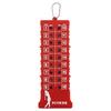 Portable Golf Score Counter Scoreboard Training Practice Competition Accessory Gifts for Golf Lovers Friends