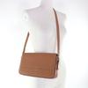 Excellent BURBERRY Shoulder Bag Grace Logo Leather Brown Leather Women Used