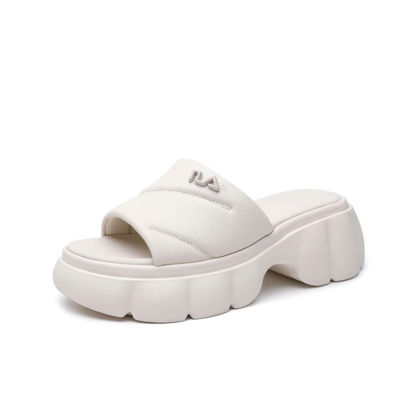 

Модная 5 см Мягкая Натуральная Кожа Летние Легкие Лоферы Тапочки Хорошо Сидящие С Открытым Носком Уютные Удобные Контурные Сандалии Обувь 35