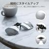 Attaches Over UV Protection [Ranatbii] Clip-on Sunglasses, Flip-up Style, Glasses,