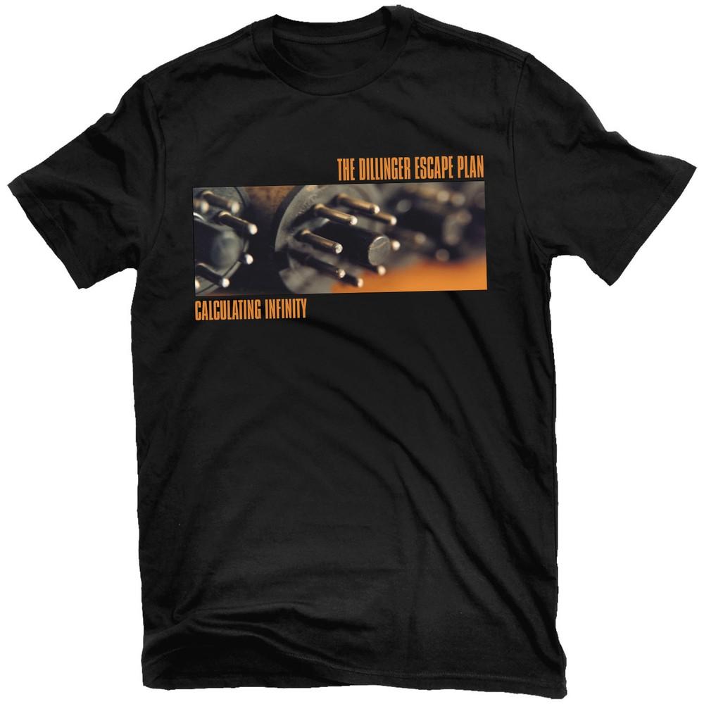 

THE DILLINGER ESCAPE PLAN Calculating Infinity TShirt NEW Relapse Records TS2603 Unisex T-Shirt XL