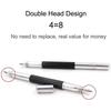Double-headed Metal Scribe Pen Hand Tools Silver Ceramics Glass Engraving Pen Carbide Tip Cutting Marker Tool Woodworking