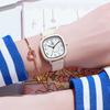 Vintage Small Square Girl'S Watch Junior High And High School Student Simple And Small Design Sense Prefectural Style Quartz