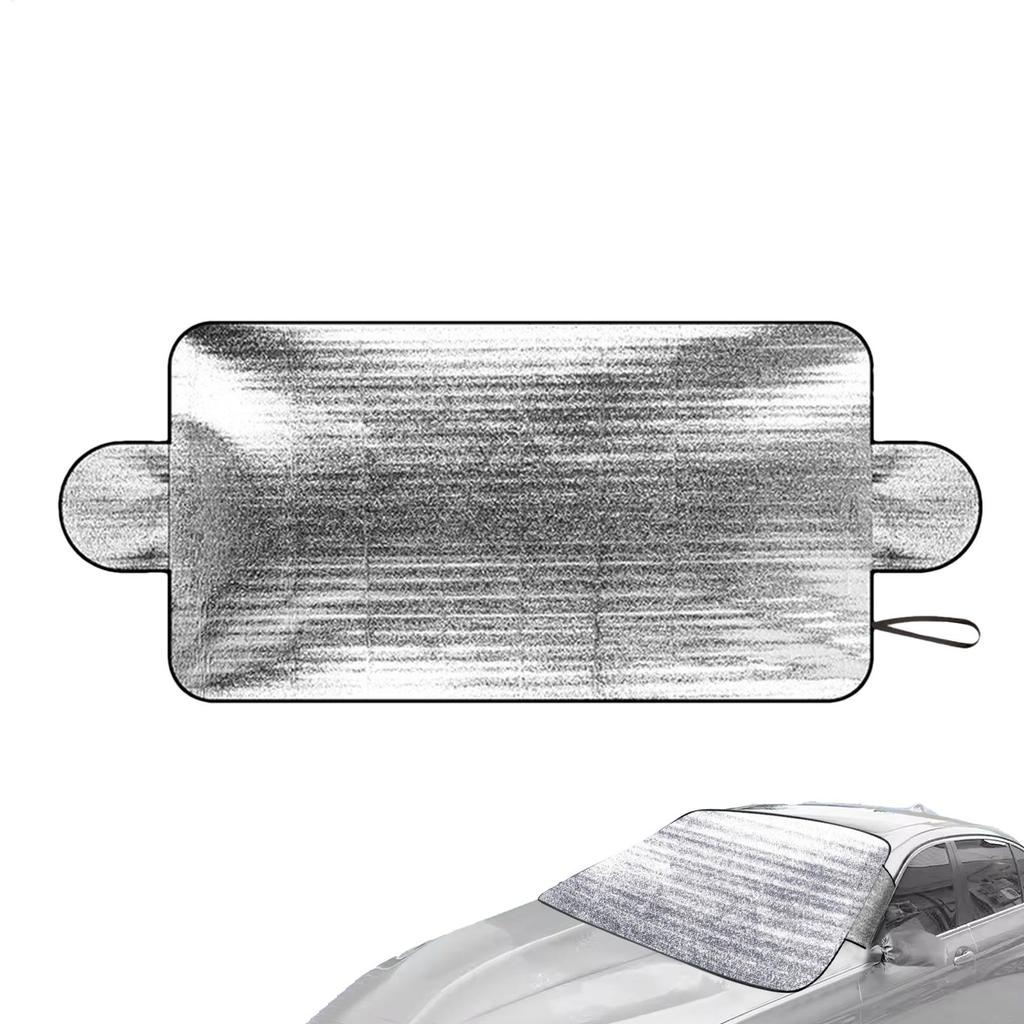 Snow Cover for Car Windshield Front Car Window Snow Cover All Weather Vehicle Sun Block Exterior Anti-Freeze Protector for RVs