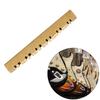 12 String Guitar Nut Saddle Brass Premium Pre-Slotted Top Nut Vintage Style Electric Guitar Accessories Flat Bottom