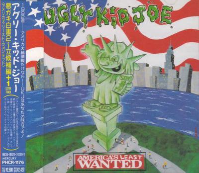 CD UGLY KID JOE  Americas Least Wanted PHCR1176 MERCURY 1992 Japan Rock Used