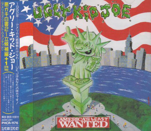

CD UGLY KID JOE - America s Least Wanted PHCR1176 MERCURY 1992 Japan Rock Used