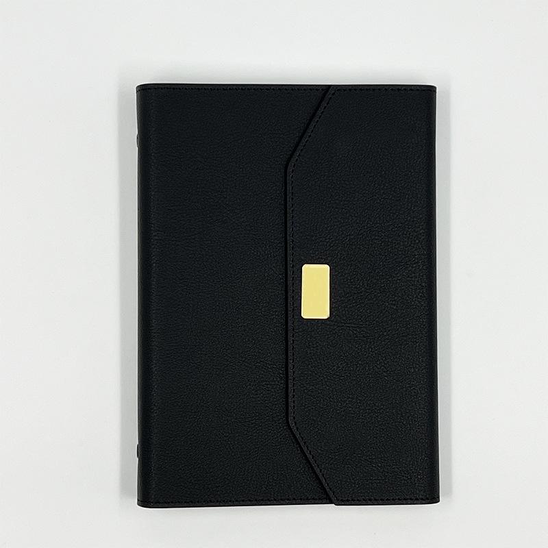 Premium Notebook Gift Set: Customizable Three-fold Loose-leaf Diary - Ideal Business or Corporate Souvenir with Logo A5