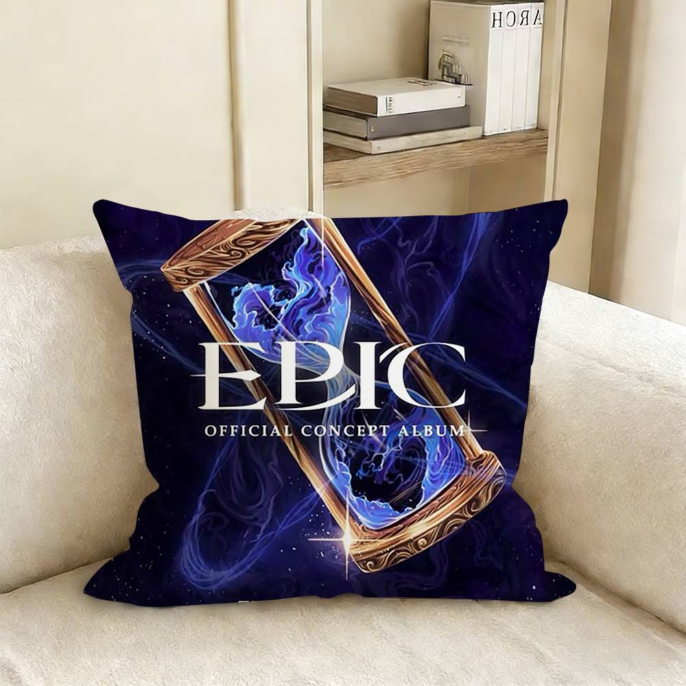 E-Epic The Musical Various Sizes Square Pillow Case For Car Home Bedchamber Decor