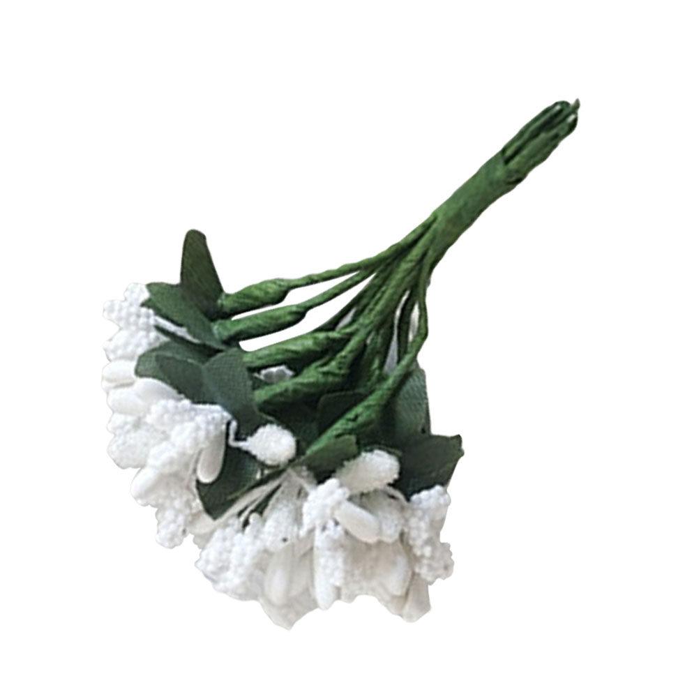 

12Pcs Simulation Berries Mini Artificial Pip Berry Picks Bright Natural Color Lifelike Decoration for Wedding Party Coffee Shop other белый