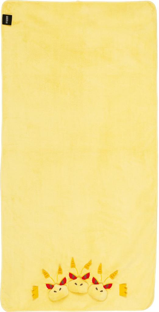 Skater Bath 60cm x Godzilla King for Absorbent, Quick-Drying Towel, 120cm, Ghidorah, Boys, TODR1-A