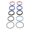 10Pcs Steering Cylinder Seal Kit for Linde H18E16E20 350 335 Forklift Replacement Parts Accessories