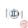 Copper 12 Constellations Collection Luminous Charm Bead Charms Star Shape Bead Compatible With Authentic Bracelets Do It Yourself Fine Jewellery Festi