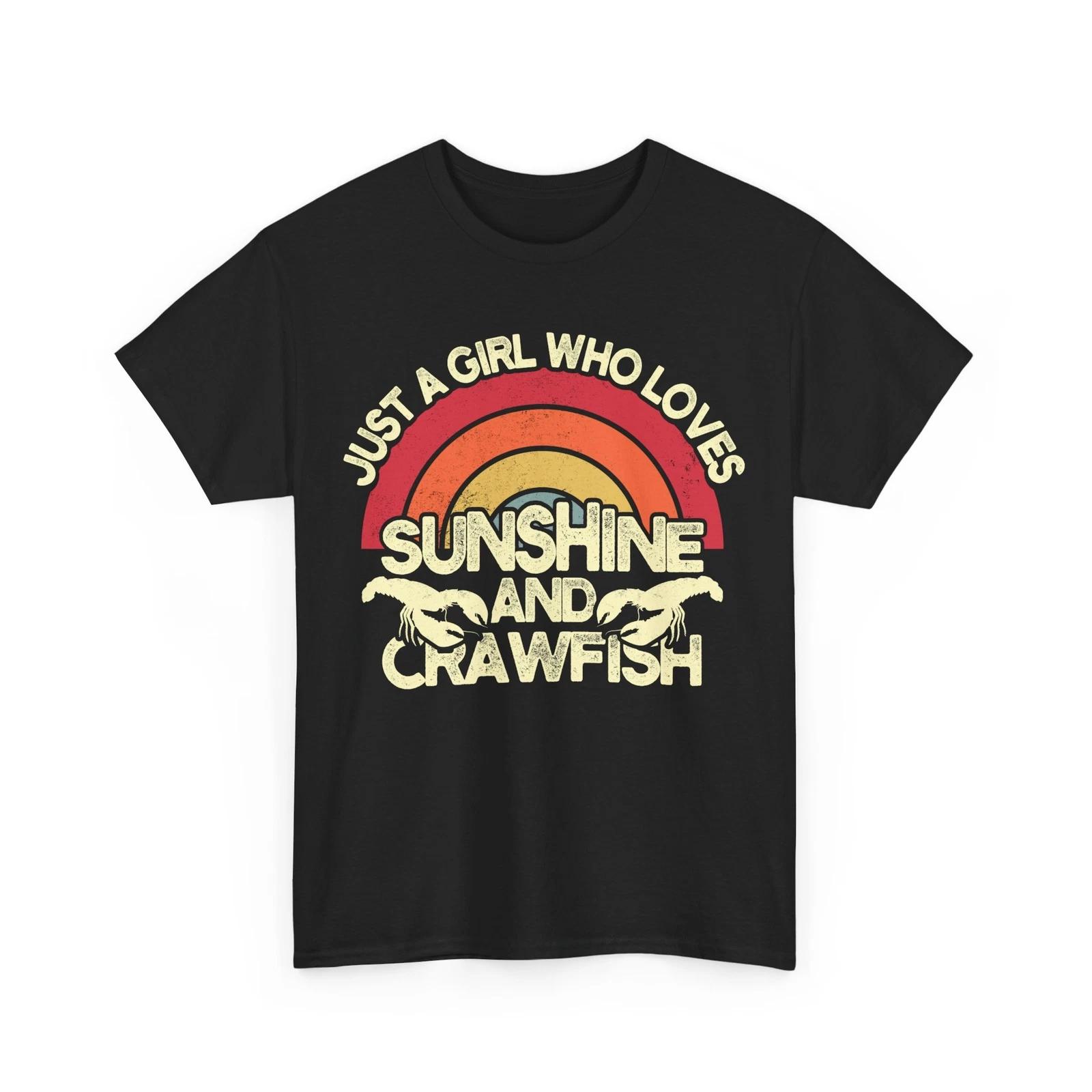 

Crawfish Shirt, Just A Girl Who Loves Crawfish Sea Food Lovers Women Girls Tee L