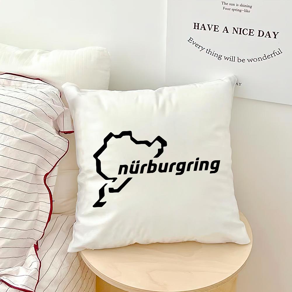 Cool N-Nurburgrings Car Cushion Cover Comfortable Soft Hogar Pillowcase For Sofa Living Room Bed Home Decor Protective Covers
