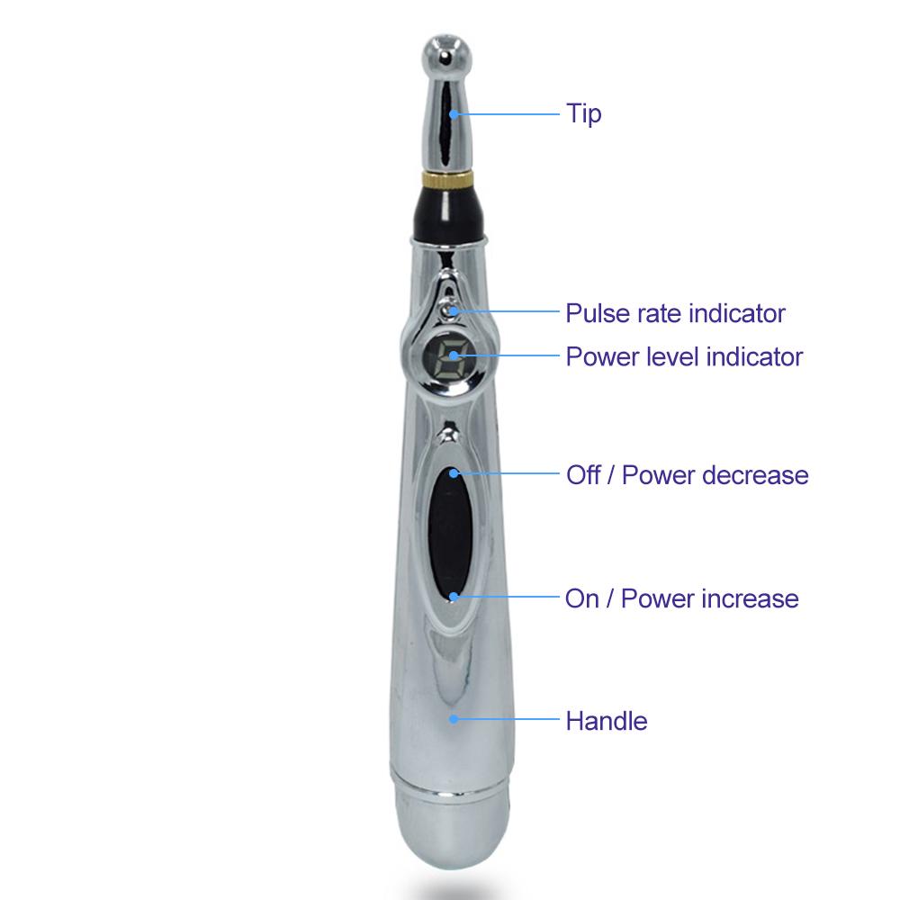 Handheld Electronic Acupuncture Pen Pain Relief Heal Massage Pen Acupuntura