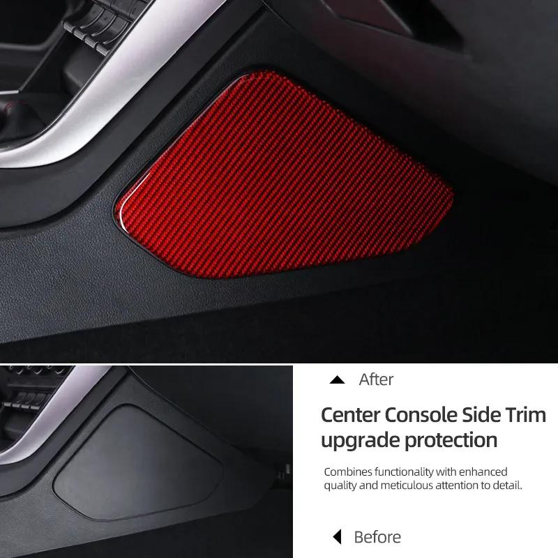 Carbon Fiber For Subaru BRZ/Toyota GR86 - Center Console Side Panel Trim Stickers Tuning Car Interior Decor Accessories