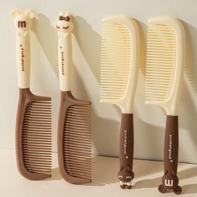 Cartoon Comb Gentle Scalp Massage Smooth Teeth Durable Polypropylene Girl Using Student Comb for Kids