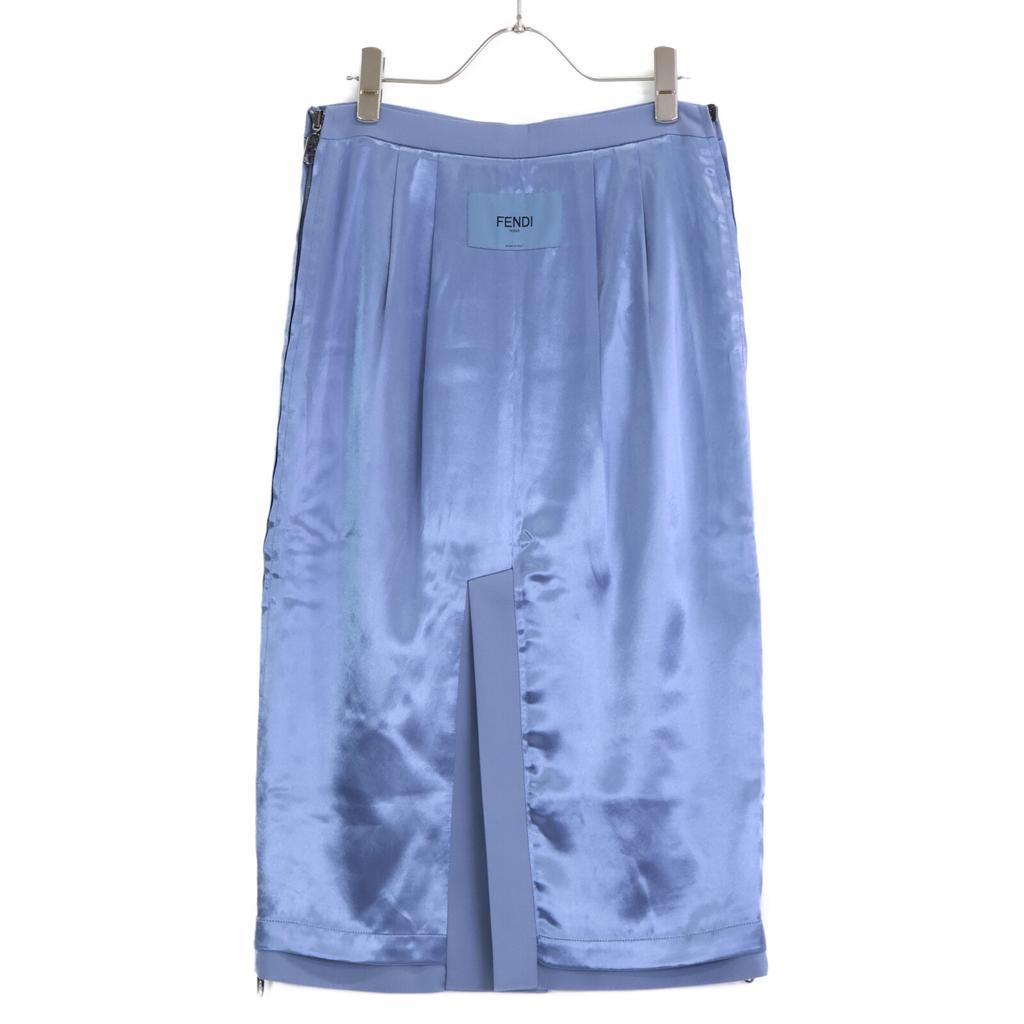 FENDI Blue FQ7451 ANQ4 Skirt skirt 38 blueUsed