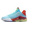 Nike LeBron 19 Low Blue Chill Men Sneakers Black Light-Crimson DO9829-400