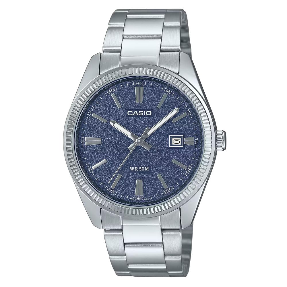 CASIO Analog Quartz STANDARD Silver Blue MTP-1302DA-2A1