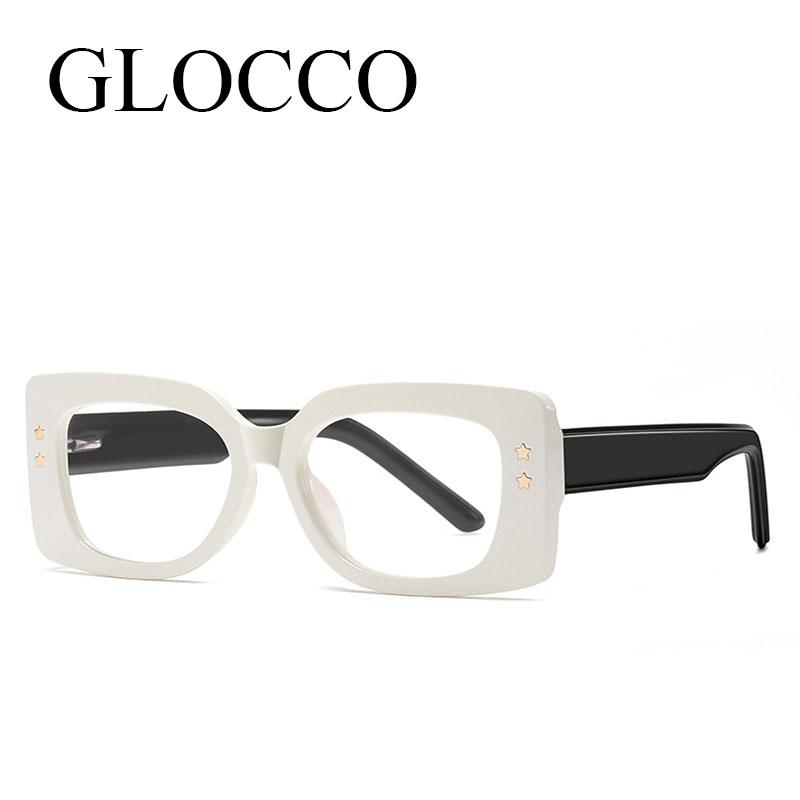 Fashion Women Reading Glasses Square TR90 Computer Anti-Blue Light Women Men Presbyopia Hyperopia Eyeglasses Stars Decorative