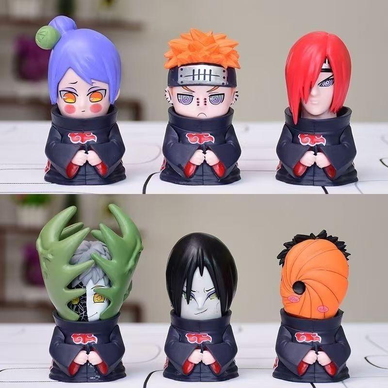 Naruto Shippuden Q Version Sitting Figure – Kakashi & Naruto, Car & Desktop Decor, Anime Collectible Gift