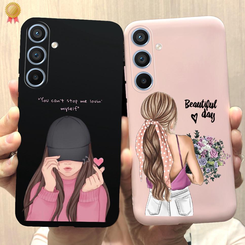 For Samsung Galaxy A24 A 24 4G Case Cute Shockproof Silicone Cartoon Back Cover For Samsung A24 SM-A246M A 24 Funda