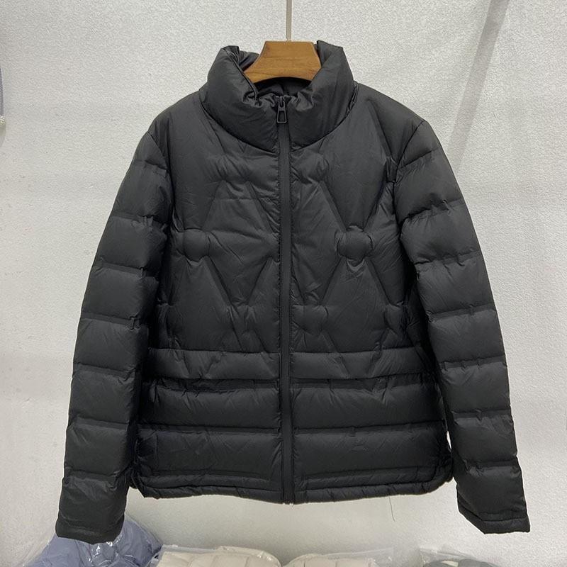 Womens Lightweight Puffer Jacket Short Loose Fit Stand Collar Warm Down Coat Winter