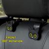 Cartoon Black Cat Car Seat Hook: Cute and Multifunctional Interior Accessory