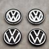 VEMZG1 For VW Volkswagen Jetta MK5 Golf 4Pcs 56mm Car Wheel Center Caps Rim Hub Caps For VW Volkswagen Jetta Bora Polo Gran Lavida Cros