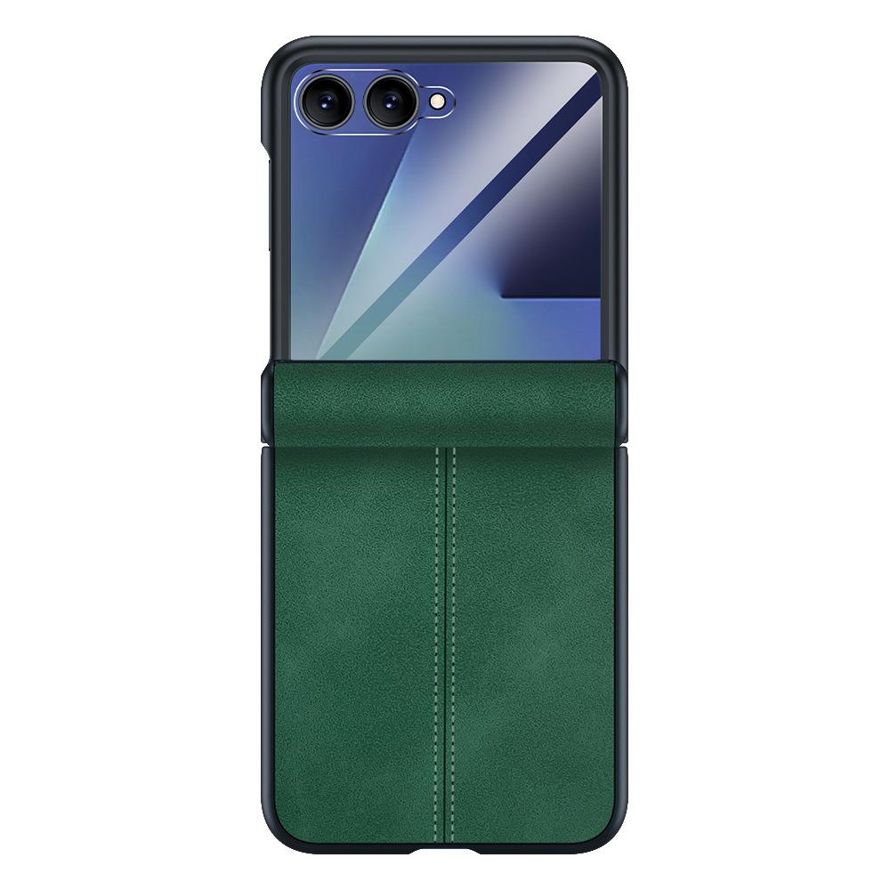 Applicable To Samsung ZFlip1 Mobile Phone Case Center Axis Hinge Case Film Integrated Flip1 Ultra-thin All-inclusive Anti-drop  Case